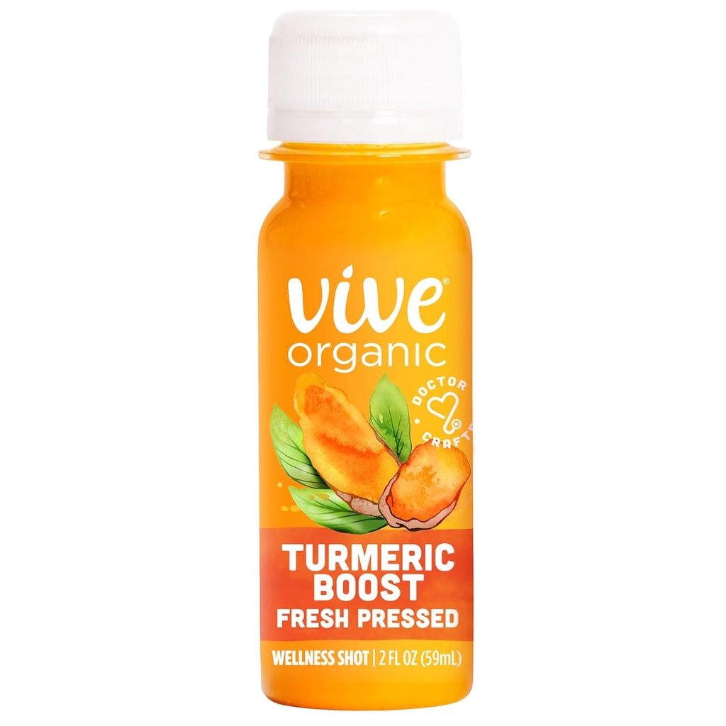 Vive Organic Pure Boost Turmeric Shot (Butelka 2oz)