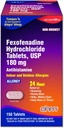 Ohm Allergy Medicine Fexofenadyna 180mg - 24-godzinna ulga dla kichania i objawy alergii, Non- Drowsy - 24- godzinne tabletki przeciwhistaminowe dla skutecznej ulgi - 150 Count (Single Pack)