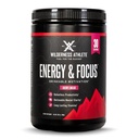 Wilderness Athlete - Energy & Focus Athlete 124; Energy Booster for Women & Men - Energy Drink Mix with Natural Caffere - Low- Carb, Zero Sugar Energy Drink Powder - 30 Serving Energy Drink Tub (Cherry Limeade)