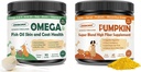 ZEBORA Dynia dla psów, Omega 3 Olej rybny dla psów