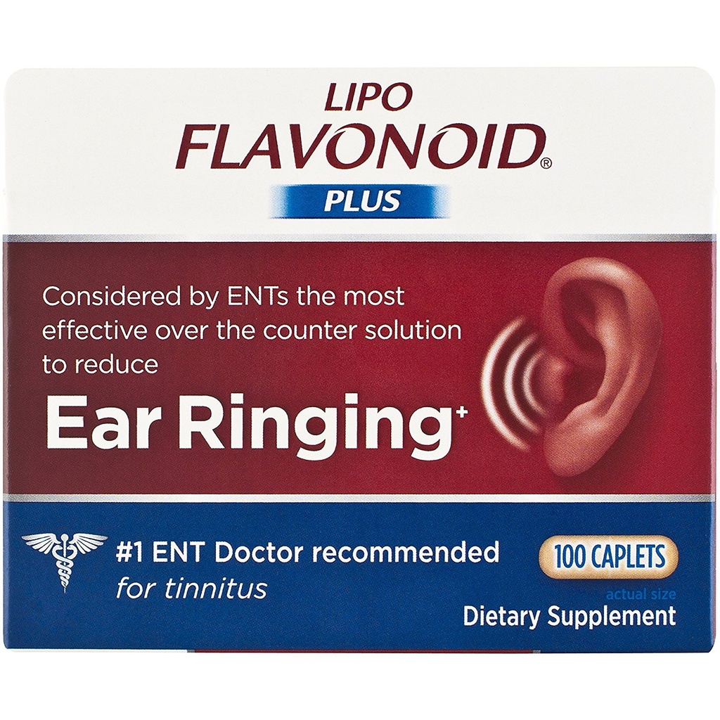 Lipo- Flavonoid Plus Suplement diety Zdrowie ucha, 100 Hrabia (Opakowanie po 2)