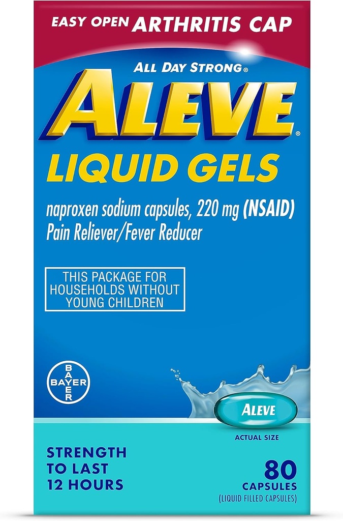 Aleve Artis Płynne żele 80ct. 24cs