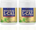 Mineral L- Cal Wapń z witaminą D3, 4 Miesiące dostaw, Rozpuszczalny w wodzie Ball Format z magnezu i minerałów, Szybkie Absorbowanie wapnia Magnezu suplement D3, 130g Każdy z 2