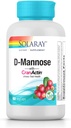 Solaray D- Mannose z CranActin - 60 Kapsułek wegetariańskich