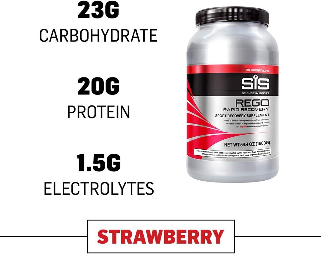 Nauka o sporcie Rego Rapid Recovery Protein Shake Powder
