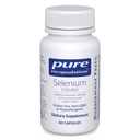 Pure Encapsulations Selenium (Cytrate) - dla immunologicznego systemu wsparcia i zdrowia komórkowego - Suplement przeciwutleniający - Wspomaga przepływ krwi * - Gluten Free & Vegan - 60 kapsułki