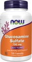 Teraz suplementy żywności, siarczan glukozaminy 750 mg, z UL Suplement diety Certyfikacja, 120 kapsułki Veg