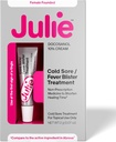 Julie Cold Sore Leczenie 124; 10% Docosanol przeciwwirusowe krem do szybkiej redukcji gorączki Blistry 124; Over- The- Counter Lip Leczenie 124; Leczenia i Ochrony 124; 0.07 Oz Tube