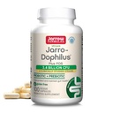 Jarrow Figuras Jarro- Dophilus + FOS - 3.4 Miliard Organizmów Per Serving - 100 Veggie Caps - Prebiotic & Probiotic - Nutritional Support to Beneficial Bacteria - Do 100 Sług