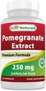 Najlepszy Naturals Pomegranate Extract 250 mg 120 kapsułki
