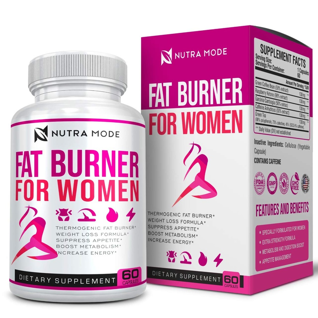 Natural Weight Loss Pills for Women-Best Diet Pills that Work Fast for Women-Appetite Suppresant- Termogenic Belly Fat Burner- Carb Blocker - Metaboster Suplementy energii -60ct