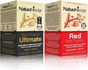 NaturaNectar Natural Bee Propolis Bundle - Bee Propolis Ultimate i Red Propolis - dla immunologicznego i oddechowego wsparcia, a zdrowy metabolizm - 60 Kapsułki na butelkę
