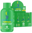 Gorilla Mind Energy Shots (Pack of 6) - Wzmocnione Focus & Energy, Sugar- Free, Fast- Acting, Potent Formuła z witamin i naturalnych ekstraktów (Egzotyczne Kiwi)