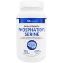 ML Naturals Fosfatydyl Serine 400 mg (duża dawka) 120 Kapsułki roślinne. Obsługuje funkcje pamięci i mózgu, Non-GMO, NSF- Certified & cGMP- Compliant