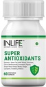 Sheltr Super suplement przeciwutleniający Lycopene, Zielona herbata, Otyłek mleczny, Kurkumina, Nasiona winorośli, Ginkgo Biloba, Ginger, Żurawina, Bilberry, Kwas lipowy alfa, Luteina, Zeaksantyna - 60 Kapsułki (Opakowanie 1)