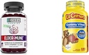 ZHOU Nutrition Elderberry Gummies & L 'il Critters Gummy Multivitamine, 60 & 190 Gummies