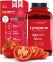 Likopen 50mg 180 Kapsułki wegetariańskie 124; Suplement Zdrowie 124; Naturalny ekstrakt pomidorowy nieGMO 124; Czysty proszek