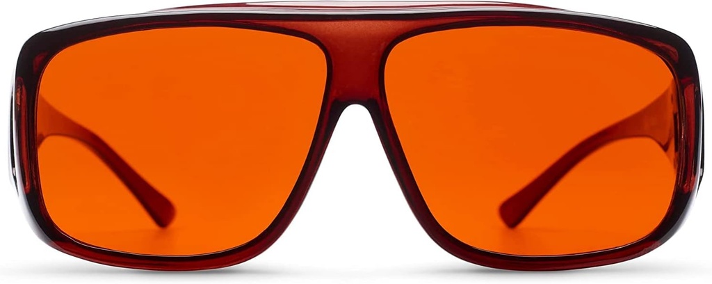 MediView- RNIB Extra Fit- Okulary do degeneracji plamki, jaskry, zaćmy i zapalenia siatkówki Pigmentosa 124; Unisex