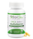 BariSlim Once Daily Bariatric Multivitamin Capsule - Iron- Free Formula - Witamina bariatryczna i suplement do stosowania po zabiegu chirurgicznym, Włączając Gastric Bypass i Gastric Sleeve 124; 90- Day Supply