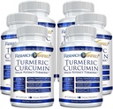 Badania zweryfikowane kurkumina turmerowa - z BioPerine, Curcumin C3 Complex - Wegan - Made in The USA - 360 kapsułki