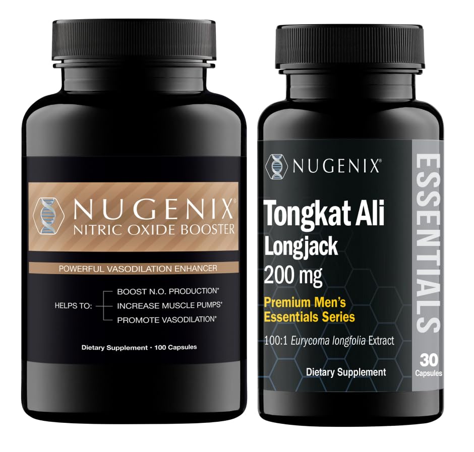 Nugenix Aciric Oxide Booster i Tongkat Ali Suplementy dla mężczyzn