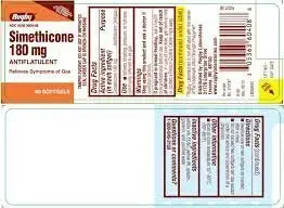 [3Pack] Simeticone 180mg Softgels Anti- Gas 60 Count * Porównaj z czynnymi składnikami leku Phazyme Ultra Siła & Zapisz! * autorstwa Ultra Siła Phazyme??????????????????????????????????