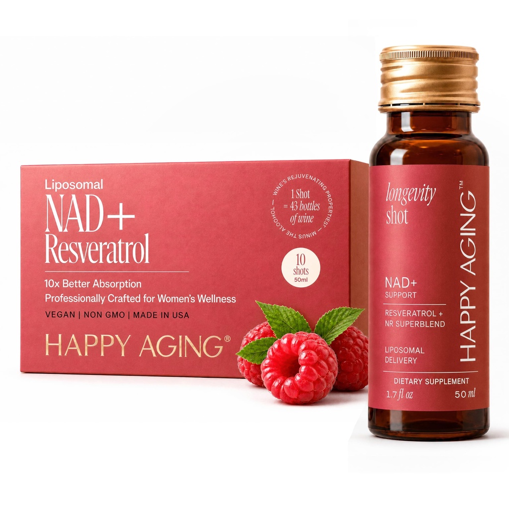 Płyn NAD + 124; Resveratrol Bis 124; NMN Alternative Bis 124; 10x More Absorption Bis 124; Liposomal Nikotynamid Ribozyd i Resveratrol with Antioksydants Bis 124; Twice- a- Week Tide 124; Firm Skin & Brain Health
