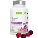 Igennus Methylled Kids Multivitamin Gummy, MTHFR, Brak sztucznych słodzików lub aromatów, Bez cukru, Wiek 4 +, 90 Naturalne gumki aromatyczne Berry Flavor z proszku owocowego, Non-GMO, Halal, Czyste etykiety
