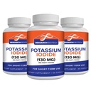 Max- Bio Potasu Iodide 130mg Kapsułki - 180 Hrabia - Suplement diety do wsparcia i ochrony tarczycy