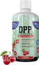 DPP Dipeptide Power, gojenie ran, 30X Więcej dipeptydów kolagenowych niż proszek, suplement do białka płynnego, bez cukru, Wspiera zdrową naprawę tkanek, owrzodzenia stóp, chirurgia kosmetyczna (Cherry, 32 Fl Oz)