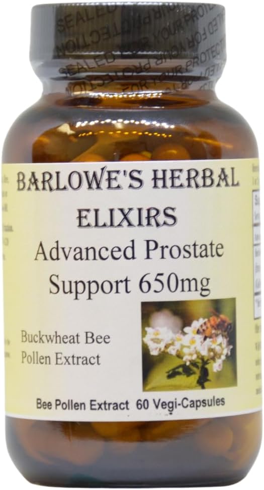 Zaawansowane wsparcie dla Prostate Support 124; Suplement do Pyłek Pszczoła Buckphein 124; 750mg Per Capsule Supplement 124; Mocznik i Prostate Health Support 124; Menopauza Support for Women Supples 124; 60 Vegan, Halal i Kosher Capsules Supples 124; Non-GMO