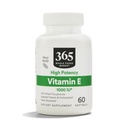 365 by Whole Foods Market, Witamina E 1000 IU, 60 Count