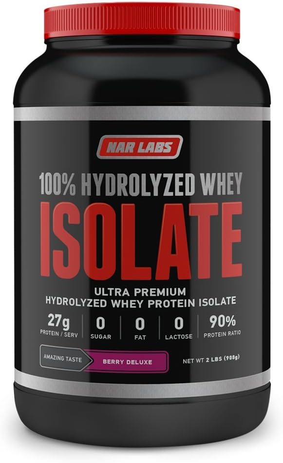 Hydrolizowane białko serwatki izolacja 2 lbs (Berry Deluxe)
