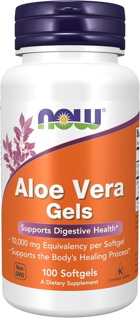 Teraz Aloe Vera Gels, 10000mg, 100 Softgels (Opakowanie po 3)