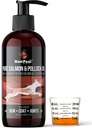 Pure Wild Alaskan Salmon & Pollock Oil for Dogs & Cats Skin and Coat - Fish Oil Liquid with Pump - Wspiera wspólne funkcje i zdrowie serca - Omega 3 Liquid Food Supplement - All Natural EPA + DHA - 8oz