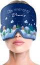 TheraICE Migrena Relief Cap, Chłodzenie Kapelusz żel, Kojący ból głowy Lód Pack Maska Produkty, Twarzą do zimnej głowy kompresji na napięcia i stres