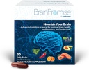 Suplement BrainPromise BrainPromise - 30 pakietów Softgel, 30- Day Supply - Kompleksowa formuła Science- Backed z luteiną i Zeaksantyną do wspierania pamięci, Focus & ogólny zdrowie mózgu