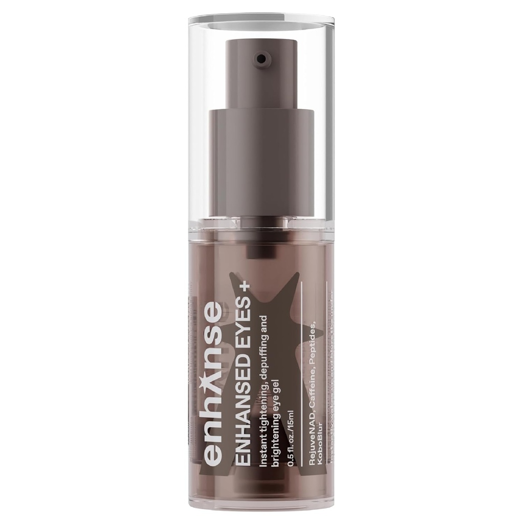 Pod okiem żel dla mężczyzn, kofeina krem do oczu, Peptydy, RejuveNAD, Natychmiastowe tightening, Brightening, Depuffing dla pod oko torby, Smugi Fine Lines i ciemne koła, 0.5 Fl Oz