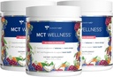 Gundry MD MCT Wellness Powder to Support Energy, Ketone Production and Brain Health, Keto Friendly, Sugar Free (90 Day Supply, Arbuz Lemonade)