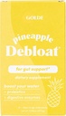 GOLDE Ananas Debloat - Suplement Probiotyczny do Natural Bloat Relief and Lasting Digestive Balance - Wegan, Keto, Low- Sugar - 8 Służenia