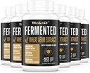 Spermidine Supplements 13mg - 1300mg Wheat Germ Extract Capsules Potent Formula z wyższą zawartością spermidyny i cynku dla zdrowego starzenia, Codzienne immunologiczne i odnowy komórek (6 Pack)