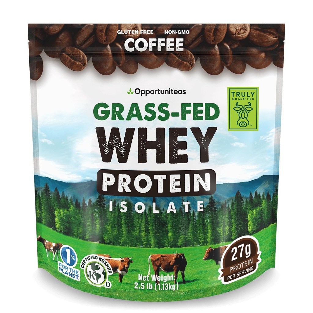 Proch do wytwarzania białka z serwatki - 27g proszku z proteiny bez sztucznych słodzików, krów wolnych od hormonów, bez GMO - 2,5lb