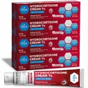 MED Pride Hydro Cortisone (Hydrocortisone) Cream 1% OTC Opakowanie luzem 4 X 1 Oz Anti-Itch Maintment for Rash, Eczema, Bug Bites