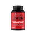 MuscleMeds Detox i obrony wątroby, Czyszczenie, Formuła naprawy - Herbal Liver Supplement Supplement, NAC, Ostrze mleka silimaryny, 60 Służenie