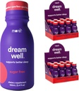 Więcej Labs Dream Well, 5MG Melatonin Holistic Drink Solution, Non-Habit Forming z 5HTP, balsam cytrynowy, Jujube Seed, Glicyna (Opakowanie po 24)