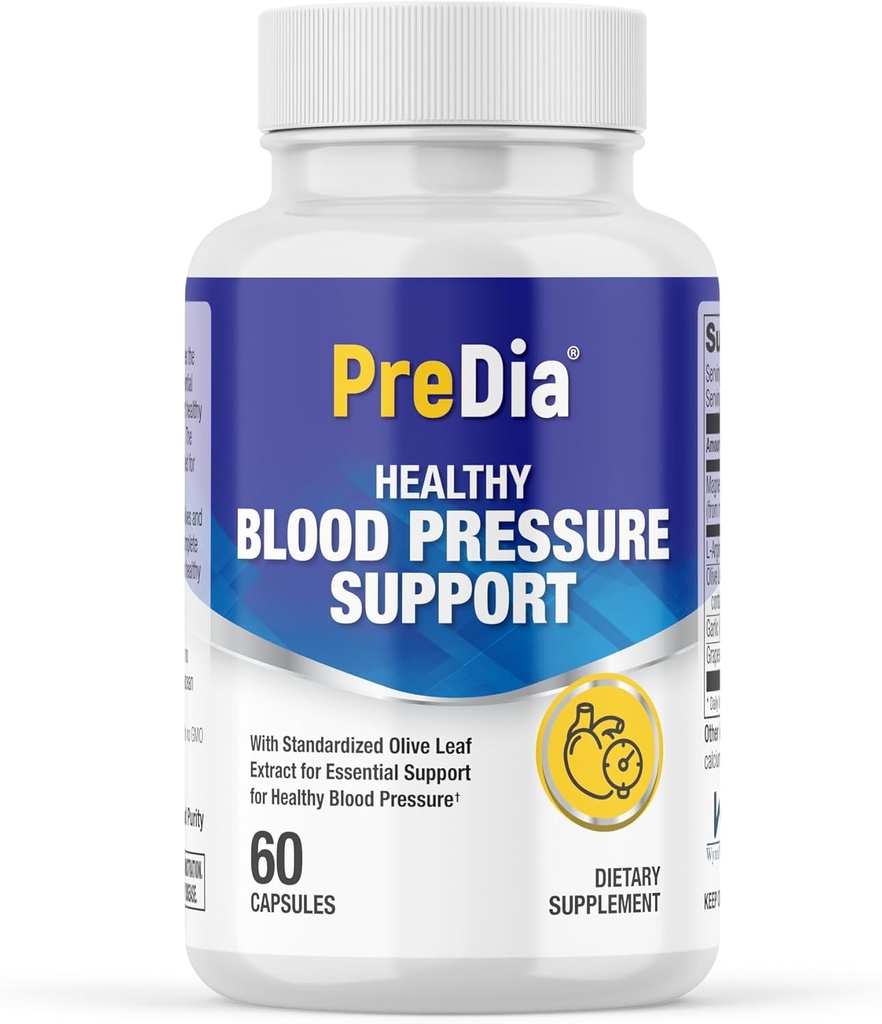 PREDIA WynnPharm - Healthy Blood Pressure Support, 30 Count (Opakowanie po 1)