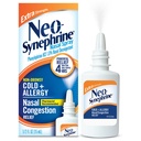 Neosyneprine, Nasal Spray na zimno Sinus Relief Dodatkowa siła, Przezroczysty, 0,5 Fl Oz