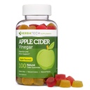 Jabłko Cydr Gummies Ocet (Keto Friendly) z matką (100 Gummies, Bardzo duża butelka) do trawienia i detox, Wzmocniony Ginger Dry Extract (Chewable, Made in the USA, Gluten Free)