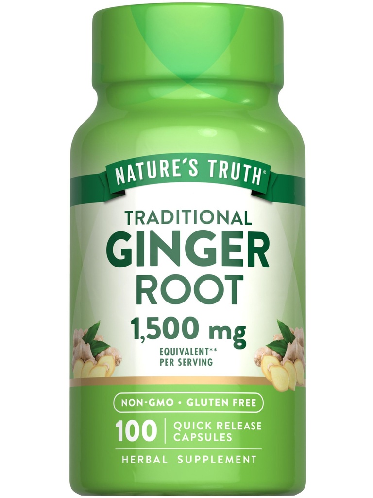 Nature 's Truth Ginger Root Capsules